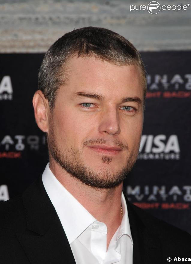 Eric Dane en solo à la première du film Terminator hier à Hollywood
