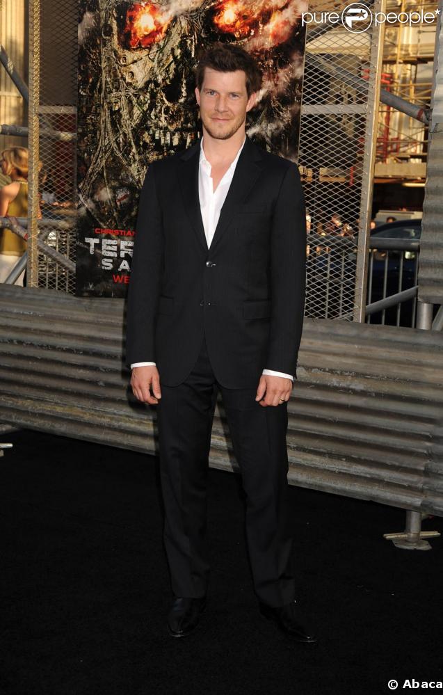 Eric Mabius à la première du film Terminator hier à Hollywood