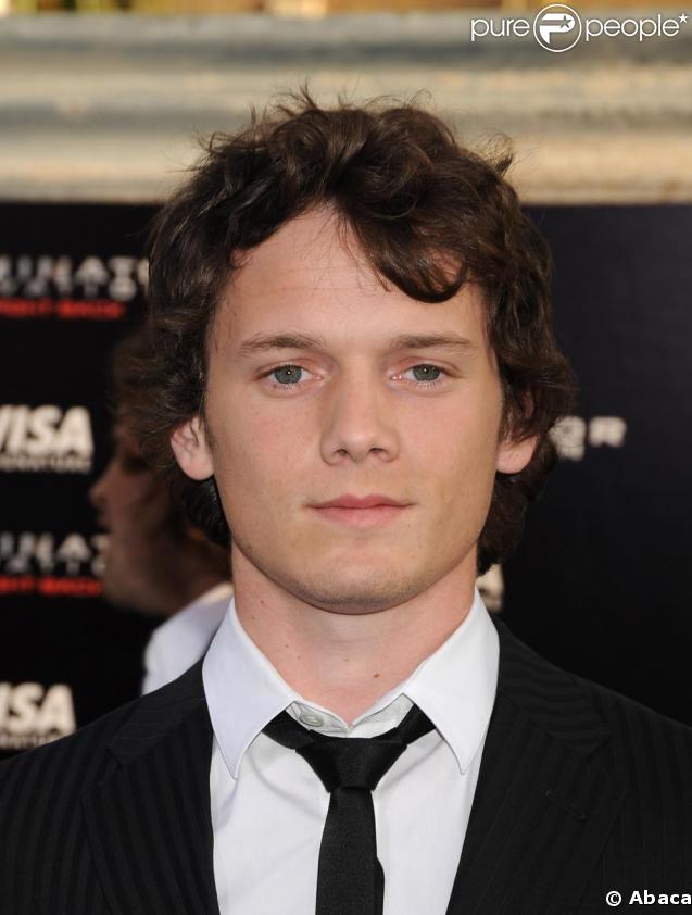 Anton Yelchin à la première du film Terminator hier à Hollywood