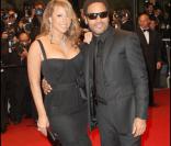 Mariah Carey et Lenny Kravitz, pour la projection de Precious au Festival de Cannes 