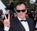 Quentin Tarantino pour la projection de Vengeance à Cannes le 17 mai 1009 