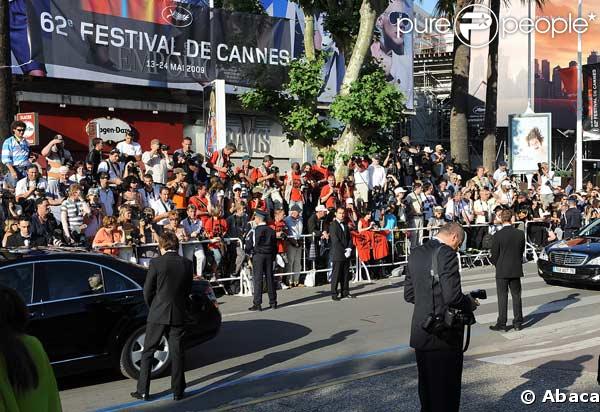 En bordure du Palais des Festivals