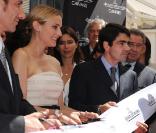 Diane Kruger lors de l'inauguration de la boutique cannoise Jaeger-Le-Coultre, le 19 mai 2009