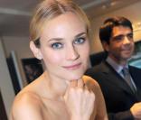 Diane Kruger lors de l'inauguration de la boutique cannoise Jaeger-Le-Coultre, le 19 mai 2009