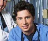 John C. McGinley et Zach Braff dans la série Scrubs