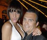 Richard Virenque et sa compagne à la Plage Vitamin Water à Cannes, le 19 mai 2009