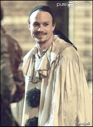 Heath Ledger sur le tournage de The imaginarium of Doctor Parnassus