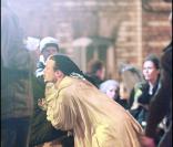 Heath Ledger sur le tournage de The imaginarium of Doctor Parnassus