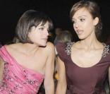 Selma Blair et Jessica Alba à la soirée Bulgari à Rome hier soir