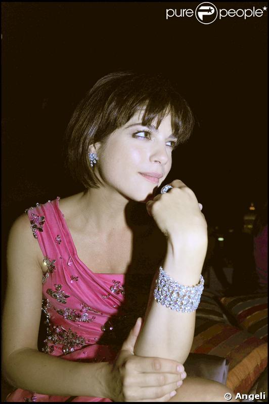 Selma Blair à la soirée Bulgari à Rome hier soir
