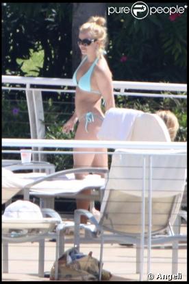 Britney Spears en vacances au mois de mars