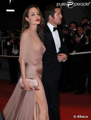Brad Pitt et Angelina Jolie à Cannes