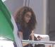 Afef Jnifen sur le yacht de Roberto Cavalli le 20 mai 209 durant le Festival de Cannes