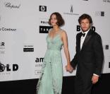 Marion Cotillard et Guillaume Canet au gala de l'amfAR. 21/05/09
