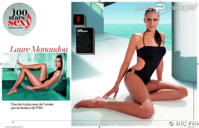 Laure Manaudou, Femme la plus sexy de l'année pour les lecteurs de FHM