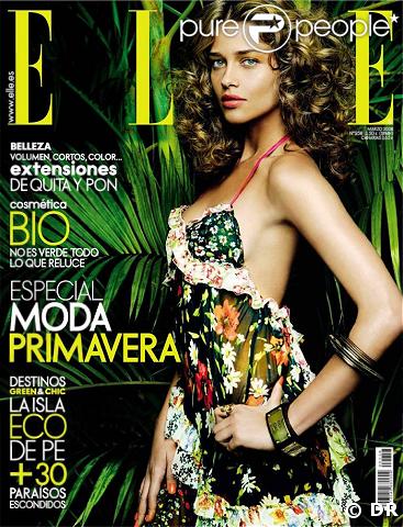 Ana Beatriz Barros sur la couverture de Elle 