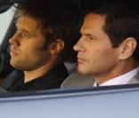 Thomas Calabro sur le tournage de Melrose Place 