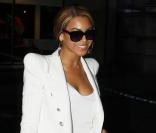 Beyoncé et son mari Jay-Z à la sortie de la discothèque Bungalow 8, à Londres. 24/05/09