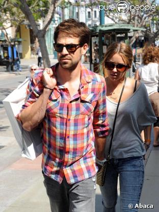 Lauren Conrad et Kyle Howard lors d'une virée shopping à Santa Monica