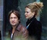Nicole Kidman et son mari Keith Urban quittent un immeuble en construction à Manhattan