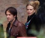 Nicole Kidman et son mari Keith Urban quittent un immeuble en construction à Manhattan