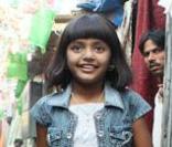 Rubina Ali, héroïne de Slumdog Millionaire dans son bidonville à Mumbai en Inde 