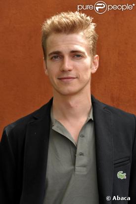 Hayden Christensen à Roland Garros le 29 mai 2009