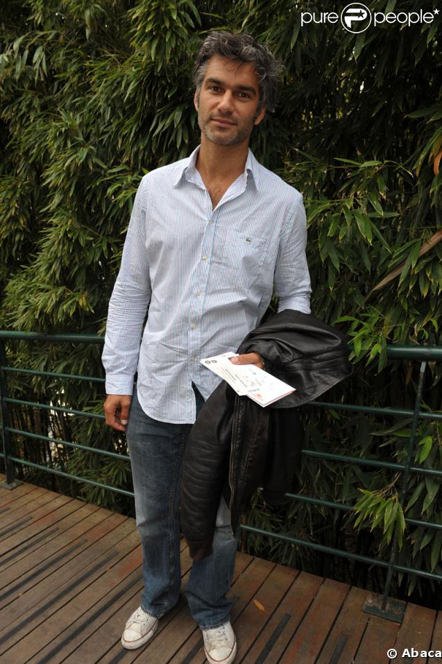 François Vincentelli à Roland Garros le 29 mai 2009