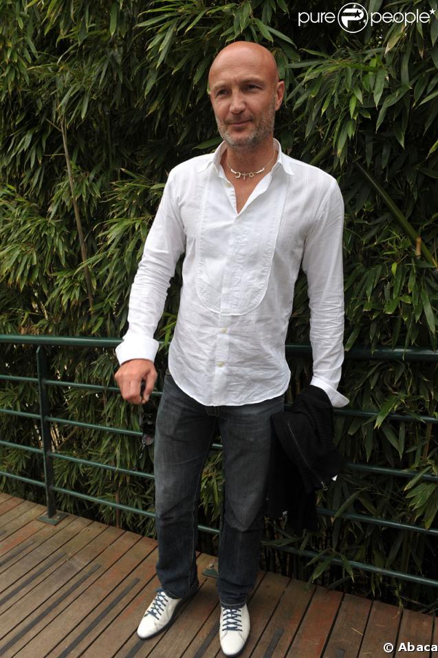 Franck Leboeuf à Roland Garros le 29 mai 2009