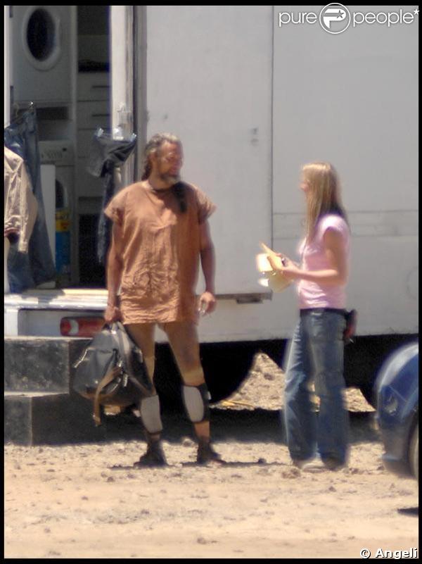 Mads Mikkelsen sur le tournage du 