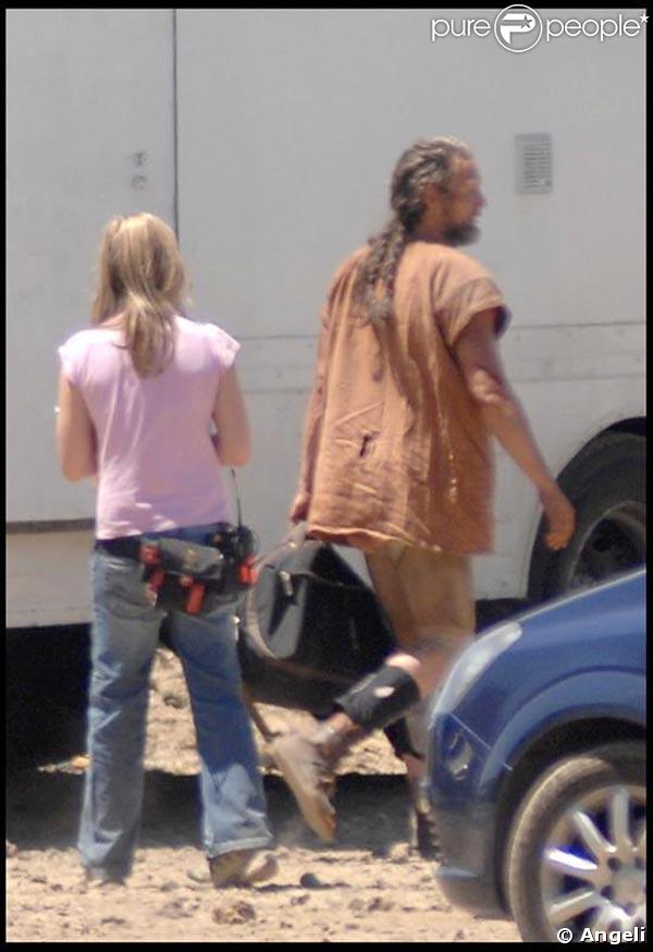 Mads Mikkelsen sur le tournage du 