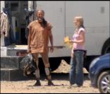 Mads Mikkelsen sur le tournage du 