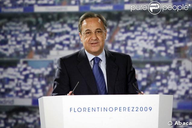 Florentino Perez, président du Real Madrid