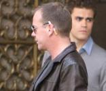 Kiefer Sutherland sur le tournage de 24 à Los Angeles le 1er juin 2009