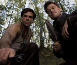 Eli Roth et Brad Pitt Inglourious Basterds de Quentin Tarantino