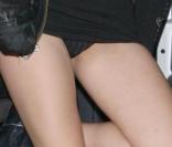 Pixie Geldof nous montre sa culotte à la sortie de Bungalow 8 à Londres le 3 juin 2009