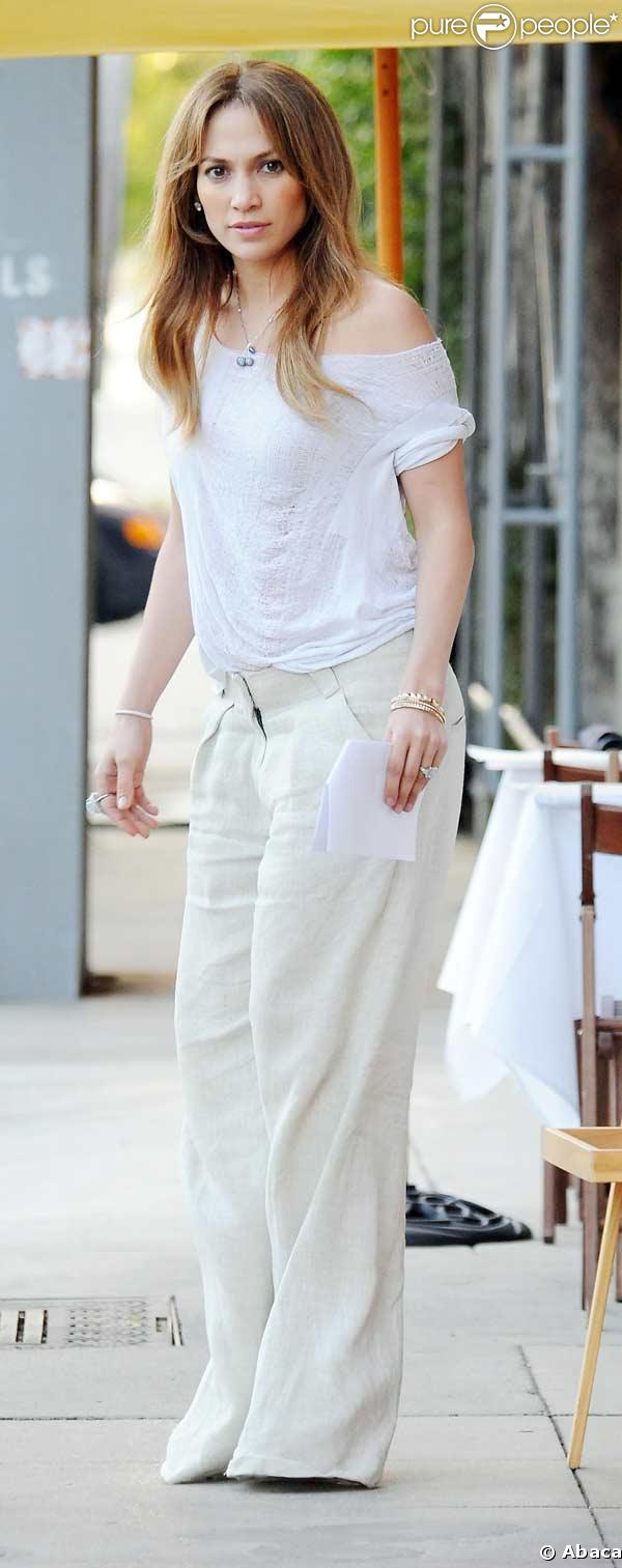Jennifer Lopez en plein tournage de son nouveau film The Backup Plan