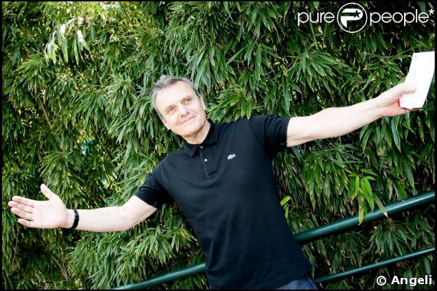 Jean-Charles de Castelbajac était à Roland Garros, hier