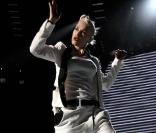 Gwen Stefani en concert au Cruzan Amphitheater de West Palm Beach, le 3 juin 2009