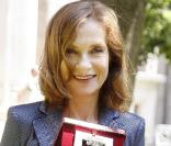 Isabelle Huppert, à l'occasion de l'avant-première de L'amour caché, à l'ambassade français de Rome, le 4 juin 2009 !