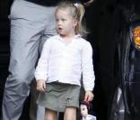 La famille royale d'Espagne à Barcelone pour l'anniversaire de la petite Irene, le 5 juin 2009