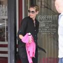 Heidi Klum, jolie et enceinte, inculque à sa fille Leni ses secrets de beauté !