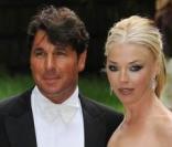 Tamara Beckwith et son mari Giorgio Veroni au Gala Gorbachev au Hampton, le 6 jun 2009