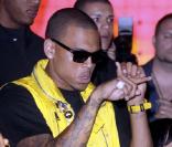 Chris Brown lors d'une soirée pour la prochaine sortie de son album dans le club Karu & Y de Miami le 6 juin 2009