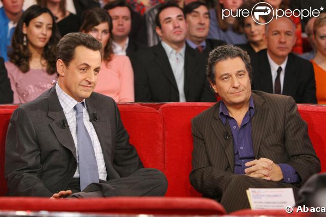 Christian Clavier et Nicolas Sarkozy  