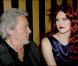 Alain Delon et "Zoa" au lancement du parfum "Zoa Night Perfume", au club Chez Régine, à Paris, hier