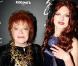Régine et "Zoa" au lancement du parfum "Zoa Night Perfume", au club Chez Régine, à Paris, hier