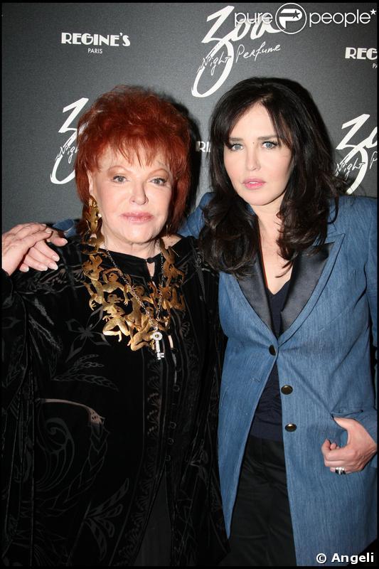 Régine et Isabelle Adjani au lancement du parfum 