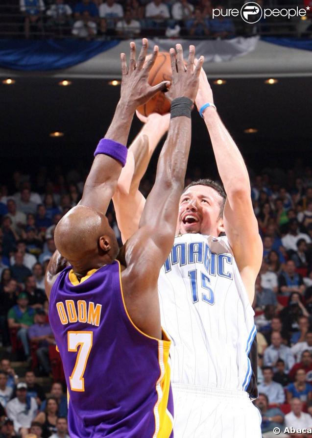 Le 4e match de la finale NBA, opposant les Orlando Magics au Los Angeles Lakers, qui a vu la victoire de L.A. 99 à 91, et qui s'est tenu à l'Amway Arena d'Orlando, le 11 juin 2009 !