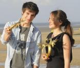 Anaïs Demoustiers et Jérémy Kapone, lors du 23e Festival du Cinéma Romantique de Cabourg, qui s'est tenu du 10 au 14 juin 2009 !